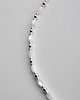 chokery Choker z masy perłowej srebrny Minimalistyczny naszyjnik z perełek 1
