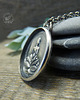 wisiory Silver Yoga Necklace 3
