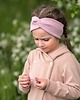 opaski do włosów Opaska dziecięca prążek - jasny róż 1