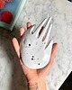 pojemniki na biżuterię Ceramiczna Łapka Handmade Talerzyk na Biżuterię Dalmatyńczyk 4