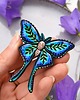 przypinki Pin Motyl biżuteria z motylami do stylizacji na festiwale fantasy i konwenty 3