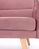 sofy i szezlongi Sofa MANDAL różowa, skandynawski design 6