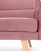 sofy i szezlongi Sofa MANDAL różowa, skandynawski design 6