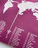 bluza z kapturem damska Zaznacz odwiedzone państwa - orchidea bluza dla podróżnika z kapturem 4