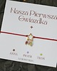 bransoletki na sznurku Nasza Pierwsza Gwiazdka - Bransoletka z kamieniami miesiąca 4