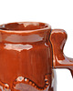 kubki Ceramiczny brązowy kufel, SPiLA Bolesławiec, Polska, lata 70. 8