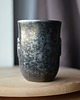 kubki Duży Kubek Ceramiczny 500ml Serce Anatomiczne Ciemne Złoto & Srebro 1