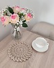 podkładki do kuchni Podkładka szydełkowa boho pod kubki 20cm 4