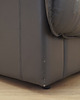 sofy i szezlongi Sofa dwuosobowa skórzana, Włochy lata 70. 6