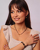 naszyjniki - inne Naszyjnik obsydian z zawieszką 4