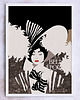 plakaty Belle Epoque III, autorski plakat, sygnowany 1