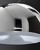 lampy podłogowe Lampa podłogowa Lounge Copper marmur srebrna 205cm 3
