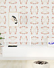naklejki ścienne do pokoju dziecka Tapeta dziecięca Pink Swimming Design 3