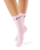 skarpetki damskie Skarpetki do jogi/pilates/fitness  IDEAL GRIP - bubblegum pink 2