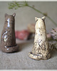 figurki i rzeźby Kotek, mini rzeźba, figurka ceramiczna kot 3