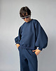 bluza bez kaptura damska Bluza Enjoyable navy blue 1