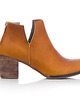 botki damskie SKÓRZANE BOTKI DO KOSTKI ZAPATO 501 RUDY RETRO 1