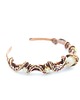 bransoletki wire wrapping Miedziana bransoleta mankietowa z cytrynem - zamówienie specjalne 3