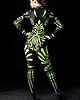 kombinezony damskie Kostium na Halloween - Fluo Mexican Skull 3