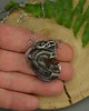 naszyjniki - inne Naszyjnik Talizman róża chalcedonowa 1 wire wrapping chalcedon 4