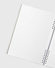 kalendarze i plannery NOTES SERCE KREMOWE B5  160 stron  SZARE KROPKI 2