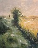 obrazy Obraz "Ścieżka" akryl na płótnie 60x60 cm 1