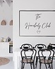 plakaty PLAKAT typograficzny homebody club dla domatora 5