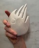 pojemniki na biżuterię Ceramiczna Łapka Handmade Talerzyk na Biżuterię Niebieskie Ciapki 5