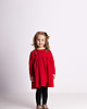 sukienki dla dziewczynki Marszczona sukienka czerwona 6