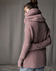 swetry damskie  Sweter Boucle Różowy 6