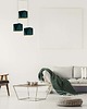 lampy wiszące Kaskasowa lampa wisząca z 3 punktami światła MAJORKA GOLD 1