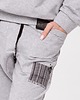 spodnie dresowe damskie Spodnie dresowe z nadrukiem Kod Look 212 szare 5