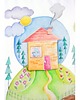 kocyki, kołderki, pościel dla dzieci Kocyk Przedszkolaka Czerwony Kapturek, 125x150 c 5