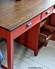 biurka Biurko Brick Red 3