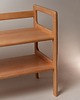 regały i półki Regał z litego drewna z półkami  Mid Century Modern   styl retro 6