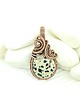 wisiory Jaspis dalmatyński wisiorek wire wrapping 5