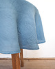 obrusy i serwetki Obrus okrągły medium linen DUSTY BLUE 1