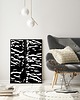 plakaty Plakat Czarna Abstrakcja 3