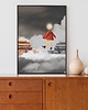 plakaty Plakat Księżycowa Książkara Pomarańcz 5