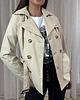 płaszcze damskie Trencz Beige 1