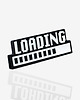 przypinki Pin napis "Loading" 1