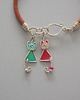 bransoletki wire wrapping Bransoletka z Kotkami 1