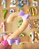 gry edukacyjne dla dzieci Edukacyjny zestaw filcowych cyferek 0 2
