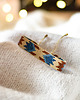 bransoletki na sznurku Tkana bransoletka - aztec blue 2