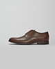 buty męskie Ciemnobrązowe eleganckie buty sznurowane b014 1