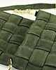 torby na ramię Torebka Zamszowa RUBBY M moss green GOLD 5