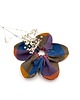 gumki do włosów Flower Scrunchie Purple 2