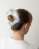 gumki do włosów Scrunchie blue pastel 2