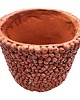 doniczki Doniczka Ceramiczna Ręcznie Robiona 18x19 cm Ozdobna Na Taras i Do Ogrodu 1