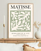 plakaty PLAKAT abstrakcyjny Matisse zielony beżowy 4